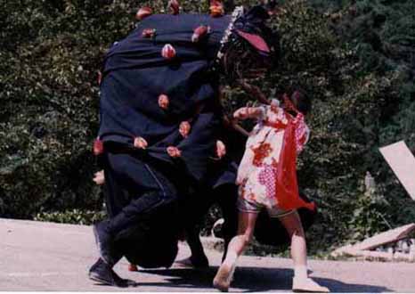 獅子と「なぶりこ」その2